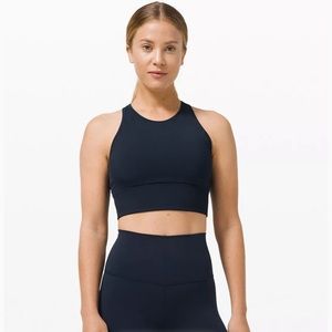 Lululemon Ebb to Train Longline Bra Crop Top